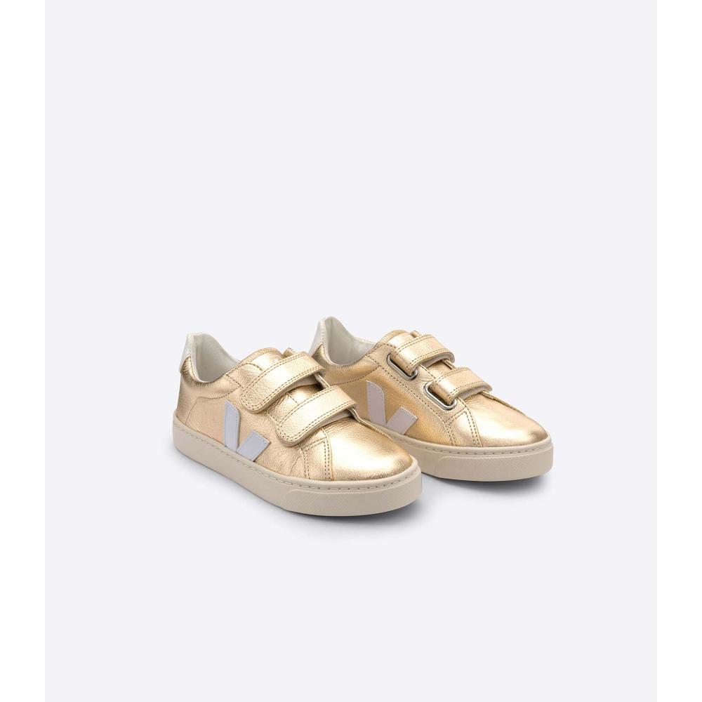 Veja ESPLAR CHROMEFREE Schoenen Kinderen Goud | BE 725HAP